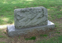 Back of Artie Ward monument
