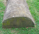 Brick barrel vault marker