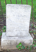 Willie E. Goodloe's wife, J.F. Burley