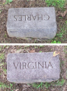 Charles and Virginia stones