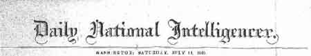 National Intelligencer Banner