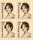 Dolley Madison Commemorative Stamp
